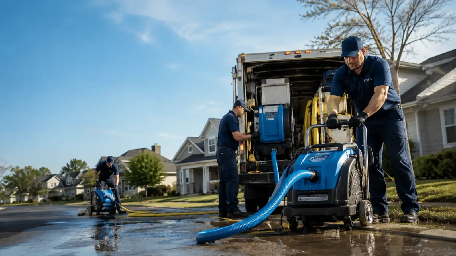 Flood Damage Cleanup in Wales, ND
